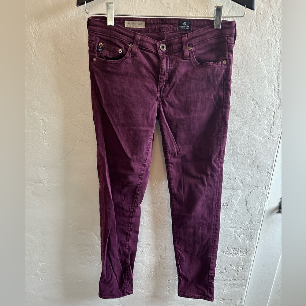 AG the Stevie Ankle slim straight leg size 27